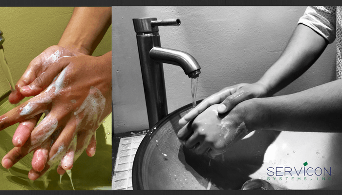 Antibacterial Ban Hand washing Servicon