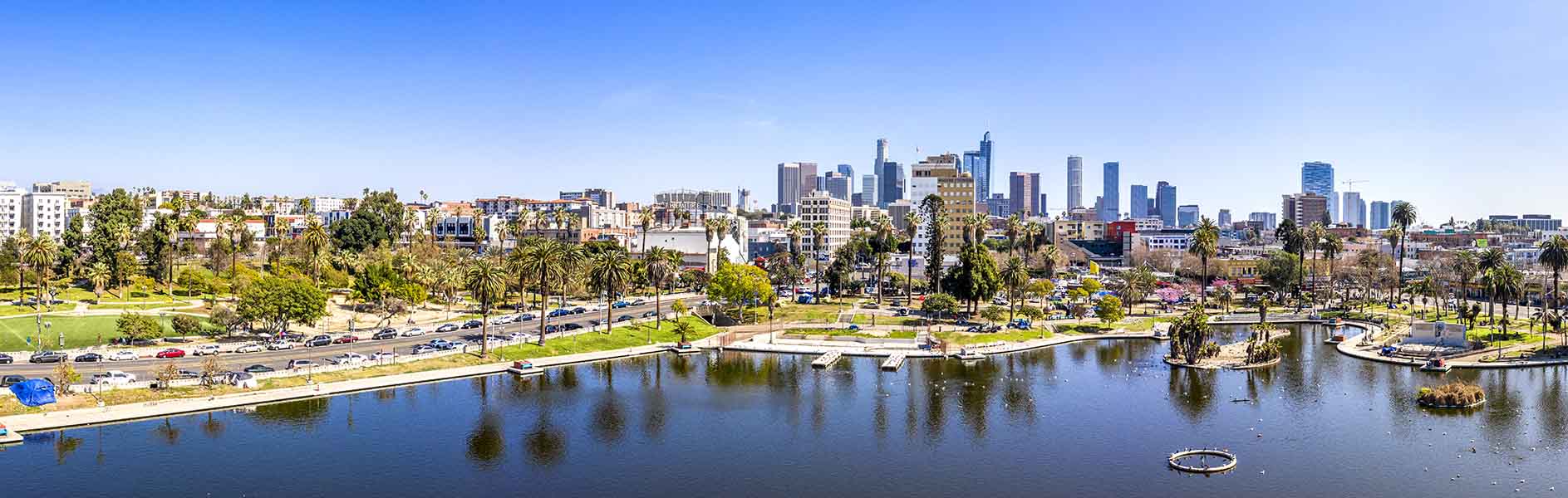 Downtown Los Angeles skyline Los Angeles commercial cleaning services provider