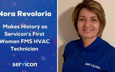 Nora Revolorio Makes History as Servicon’s First Woman FMS HVAC Technician