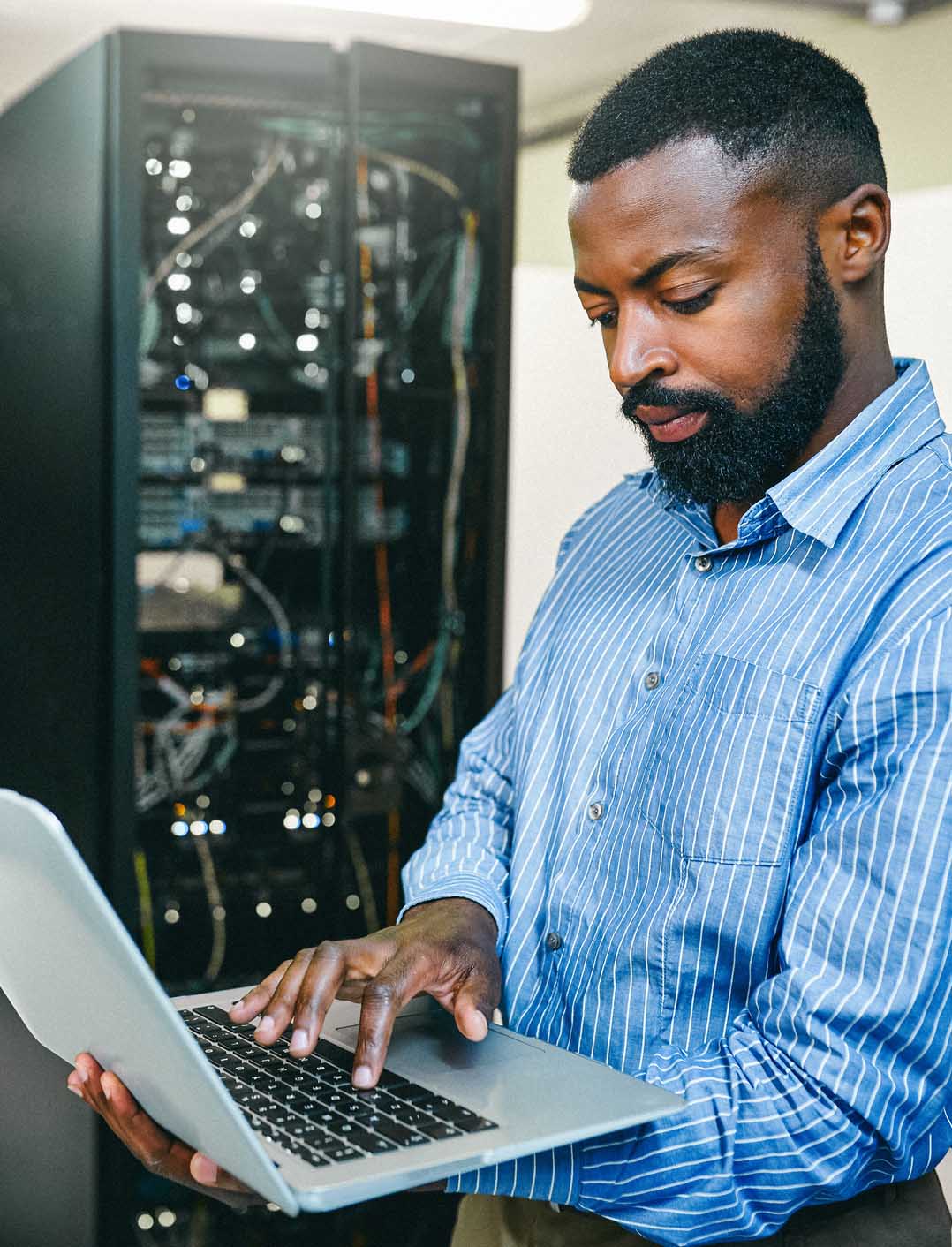 Data Center Cleaning Computers