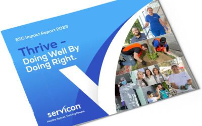 Servicon Publishes First Annual ESG Report