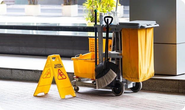 entertainment-video-thumb Cleaning equipment in an entertainment industry facility