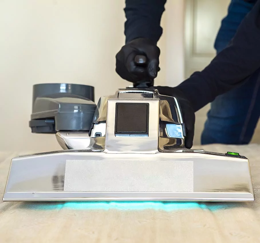 EVS Technicians Targeted Disinfection<br />
