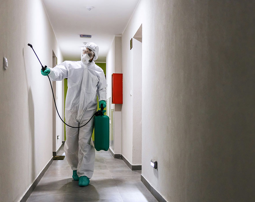 Biohazard Cleanup Walls