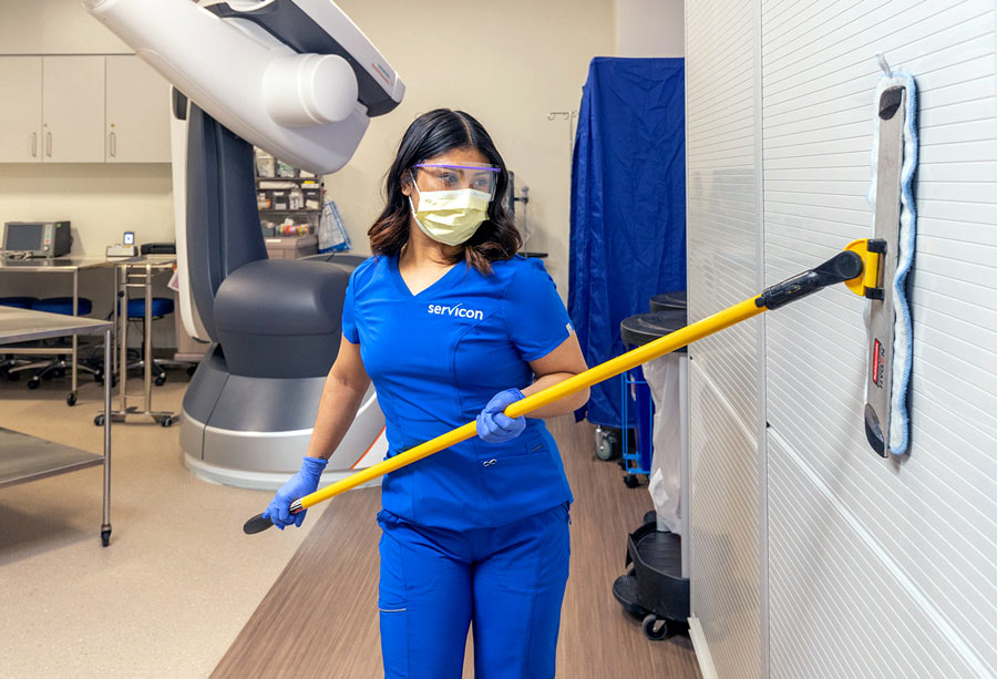 Infection-Prevention-Cleaning-Hospital Infection prevention in a hospital setting