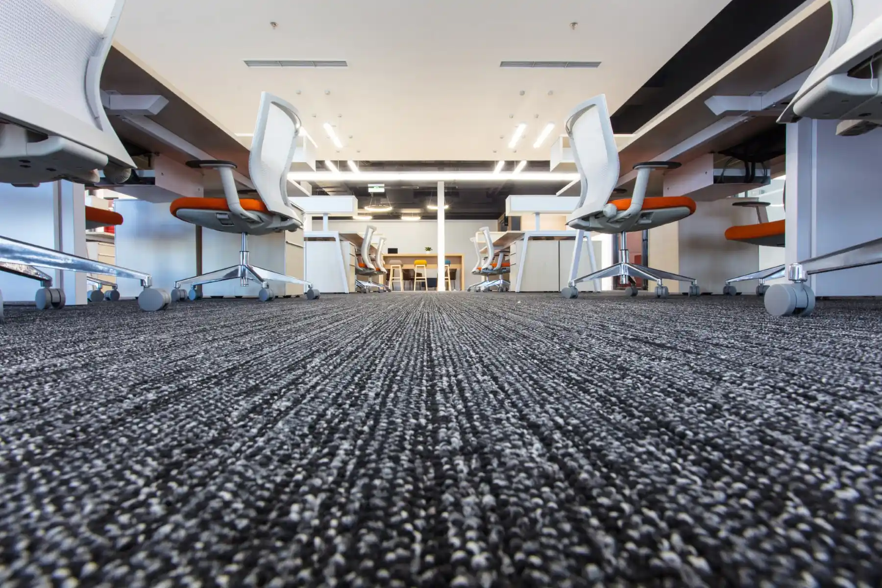 Floor care and maintenance for office buildings